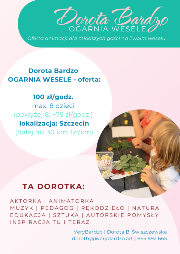 Dorota Bardzo ogarnia WESELE - REZERWACJA TERMINU