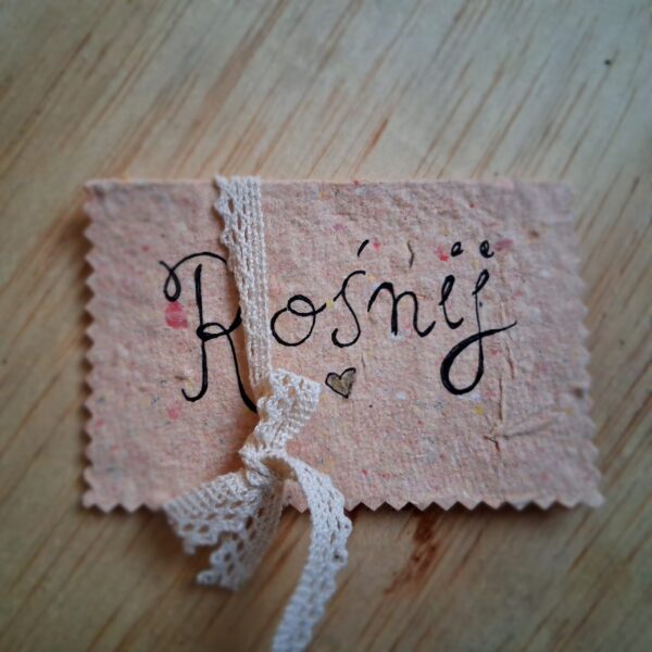 Kwitnąca kartka okolicznościowa